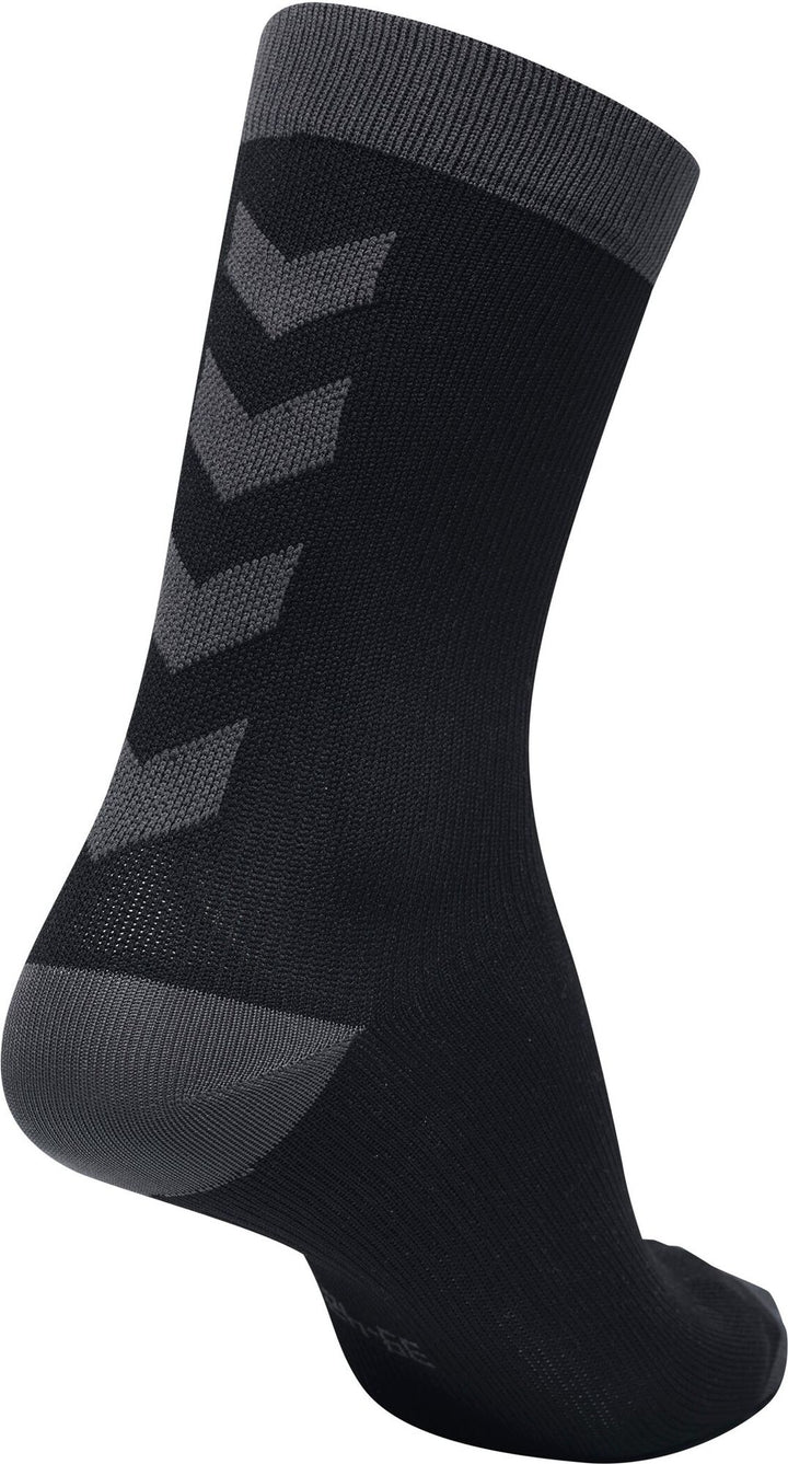 Hummel Element Indoor Sport Sock 2 Pack - black/asphalt