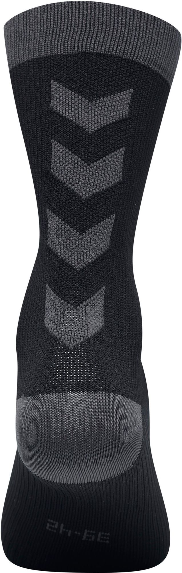Hummel Element Indoor Sport Sock 2 Pack - black/asphalt