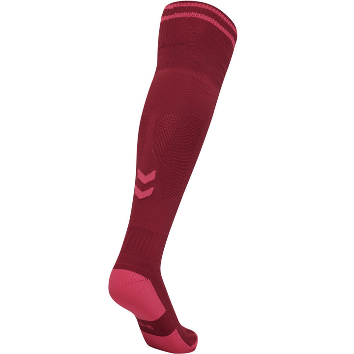 Hummel Element Football Sock - biking red/raspberry sorbet