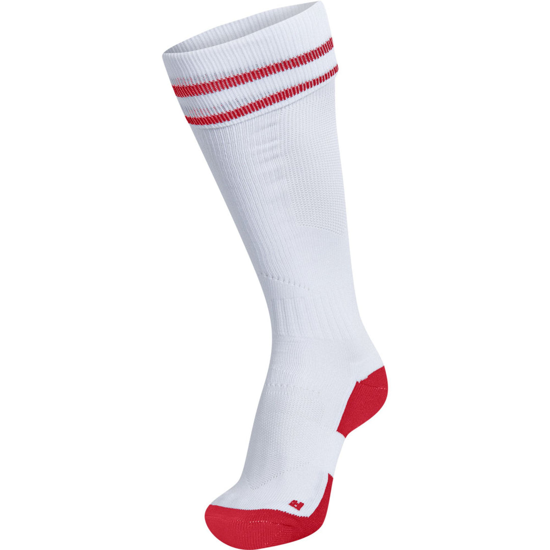 Hummel Element Football Sock - white/true red