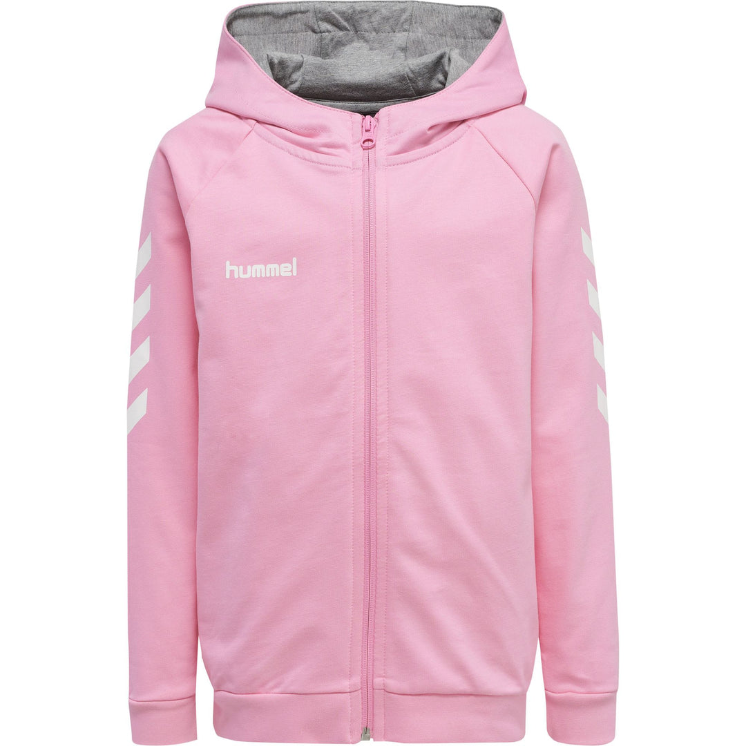 Hummel Hmlgo Kids Cotton Zip Hoodie - cotton candy