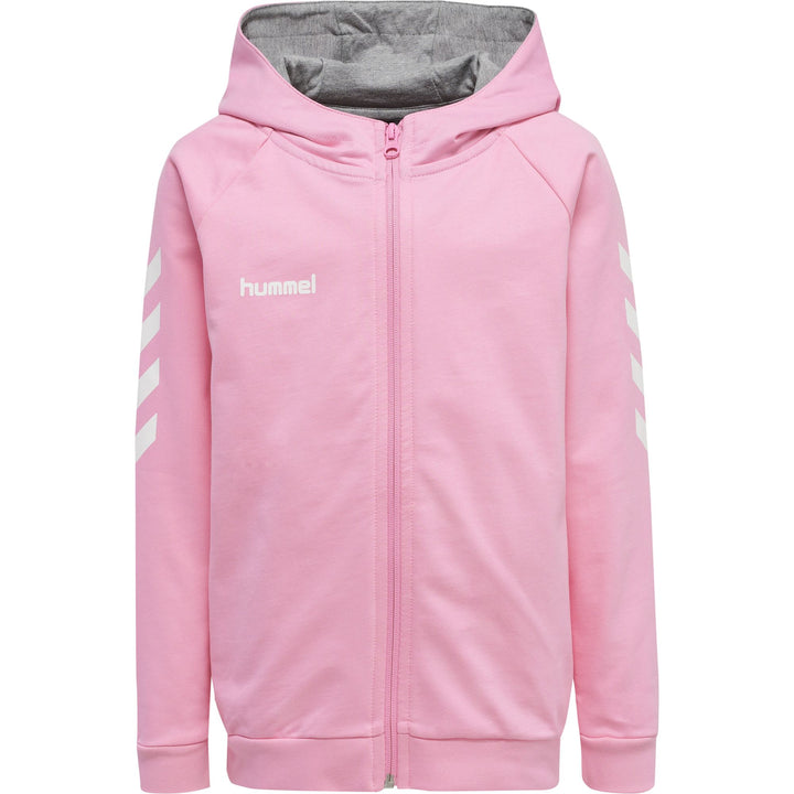 Hummel Hmlgo Kids Cotton Zip Hoodie - cotton candy