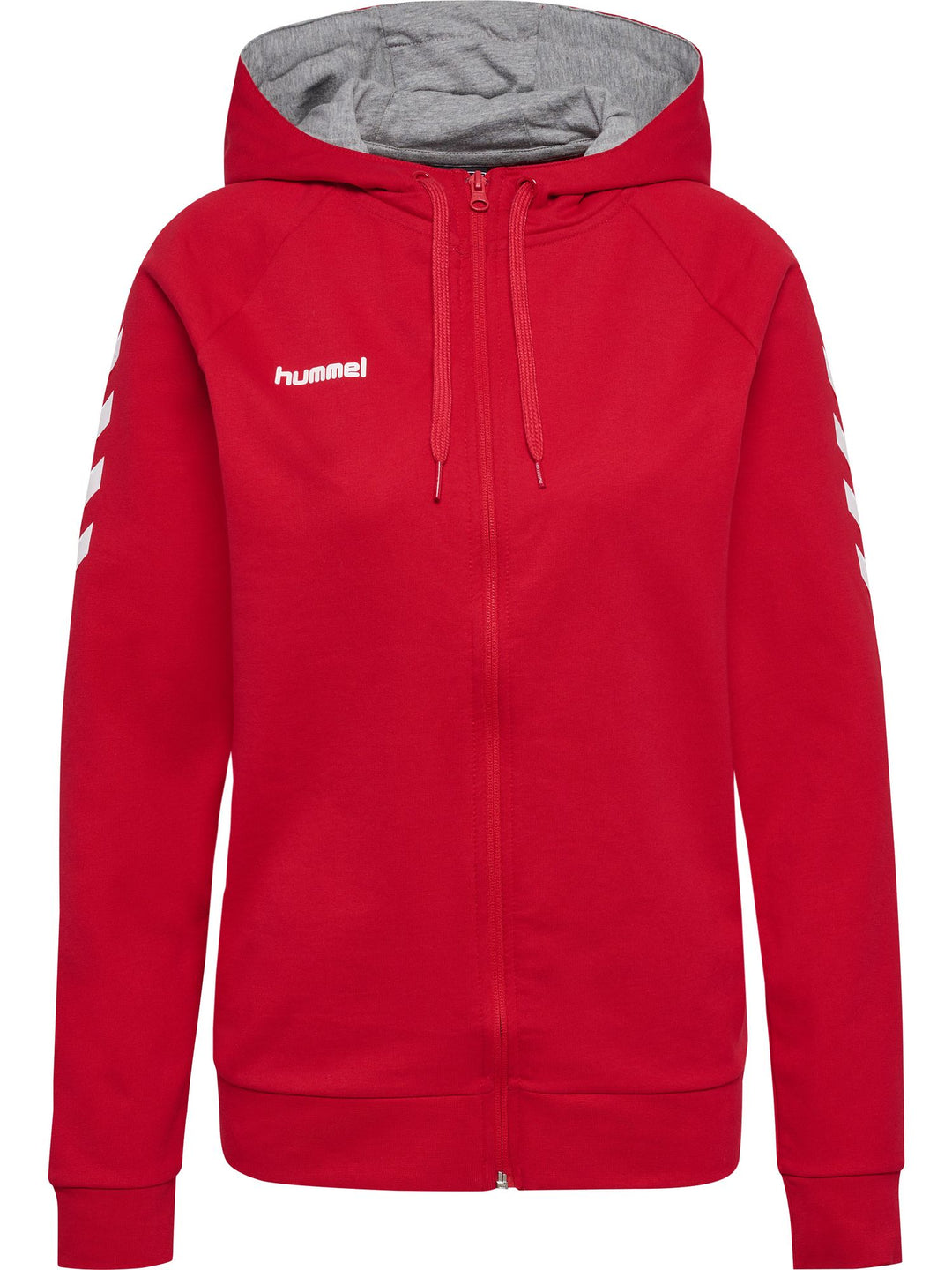 Hummel Hmlgo Cotton Zip Hoodie Woman - true red
