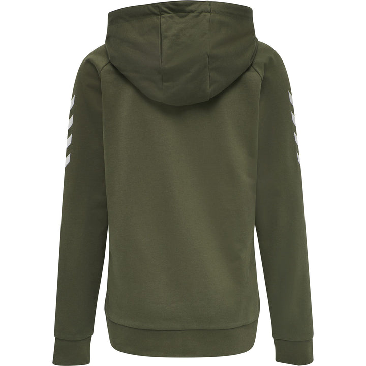 Hummel Hmlgo Cotton Zip Hoodie Woman - grape leaf