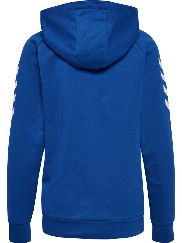 Hummel HMLGO COTTON ZIP HOODIE WOMAN - true blue