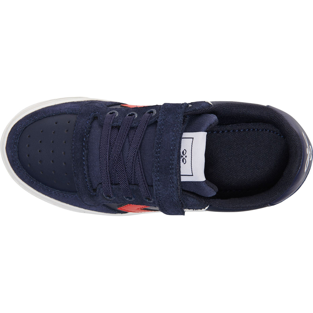 Hummel Slimmer Stadil Leather Low Jr - peacoat