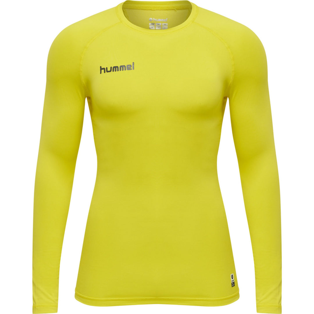 Hummel Hml First Performance Jersey L/S - blazing yellow