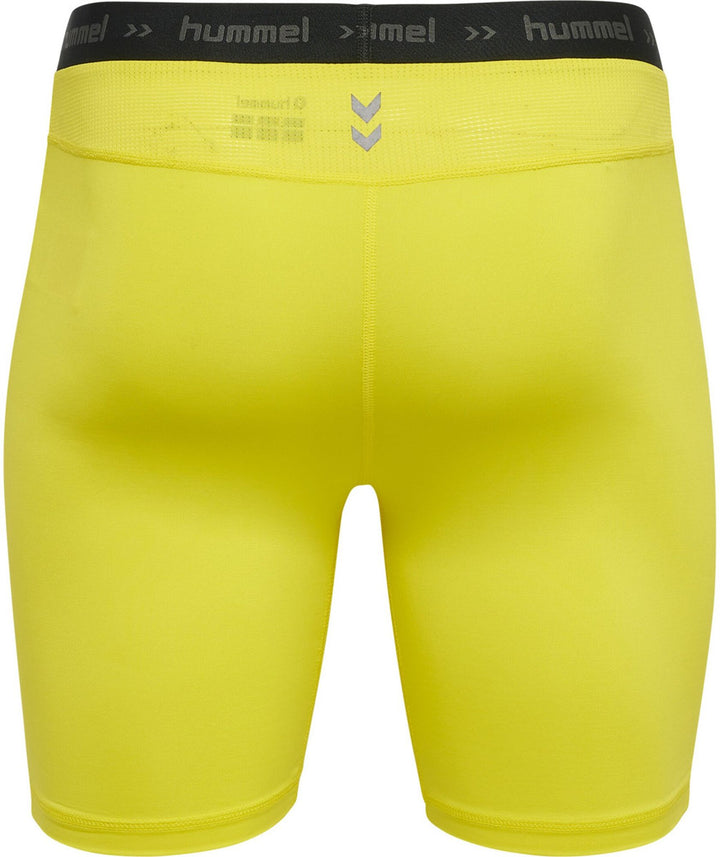 Hummel Hml First Performance Tight Shorts - blazing yellow