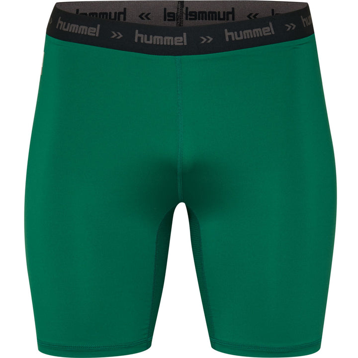 Hummel Hml First Performance Tight Shorts - evergreen