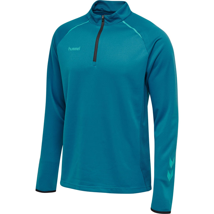 Hummel Hmlauthentic Pro Half Zip Sweat - celestial