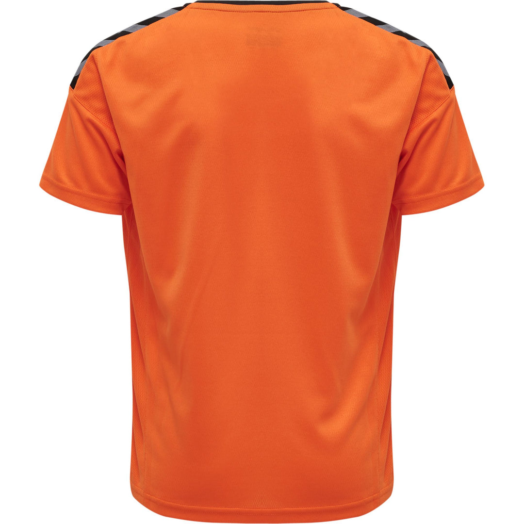 Hummel Hmlauthentic Kids Poly Jersey S/S - tangerine