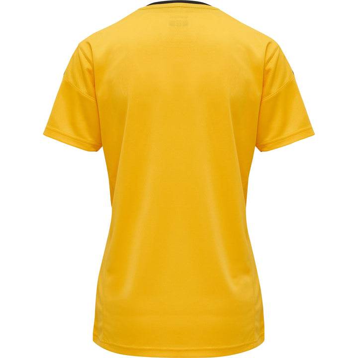 Hummel Hmlauthentic Poly Jersey Woman S/S - sports yellow/black