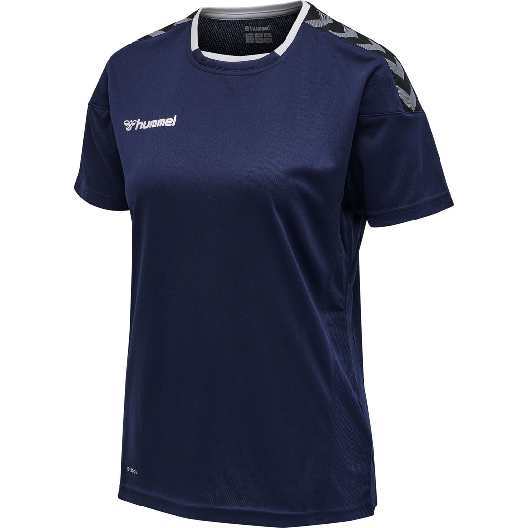 Hummel Hmlauthentic Poly Jersey Woman S/S - marine