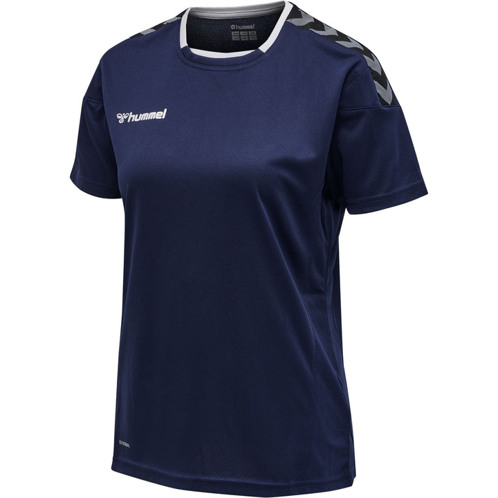 Hummel Hmlauthentic Poly Jersey Woman S/S - marine