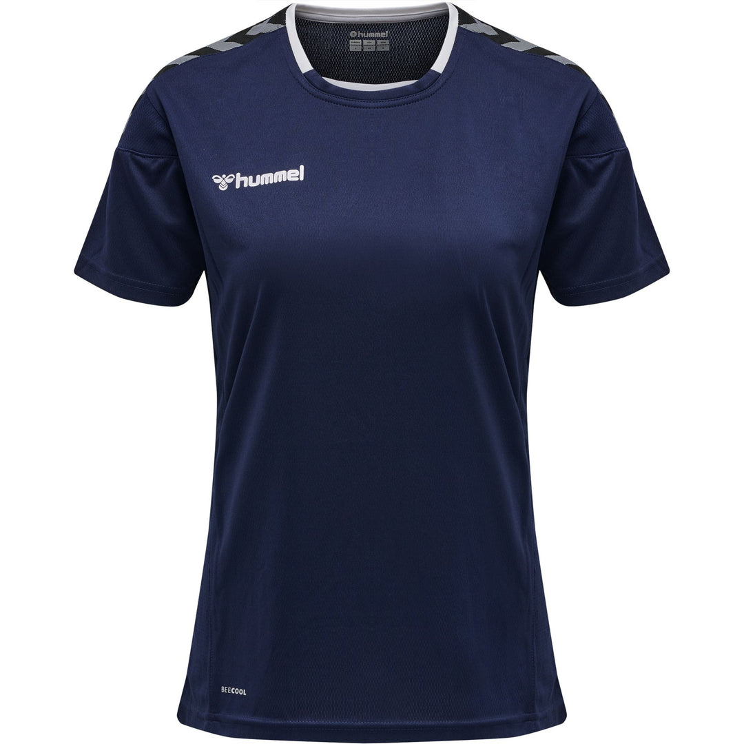 Hummel Hmlauthentic Poly Jersey Woman S/S - marine