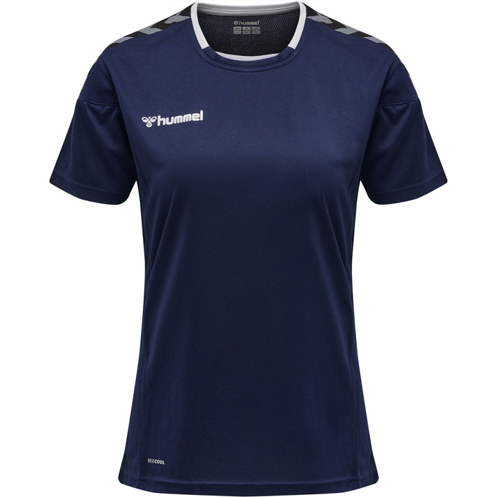Hummel Hmlauthentic Poly Jersey Woman S/S - marine