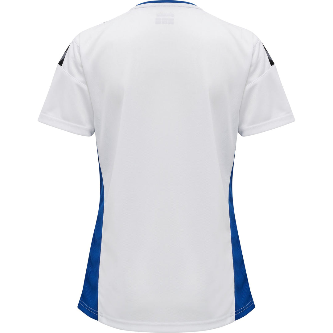 Hummel Hmlauthentic Poly Jersey Woman S/S - white/true blue