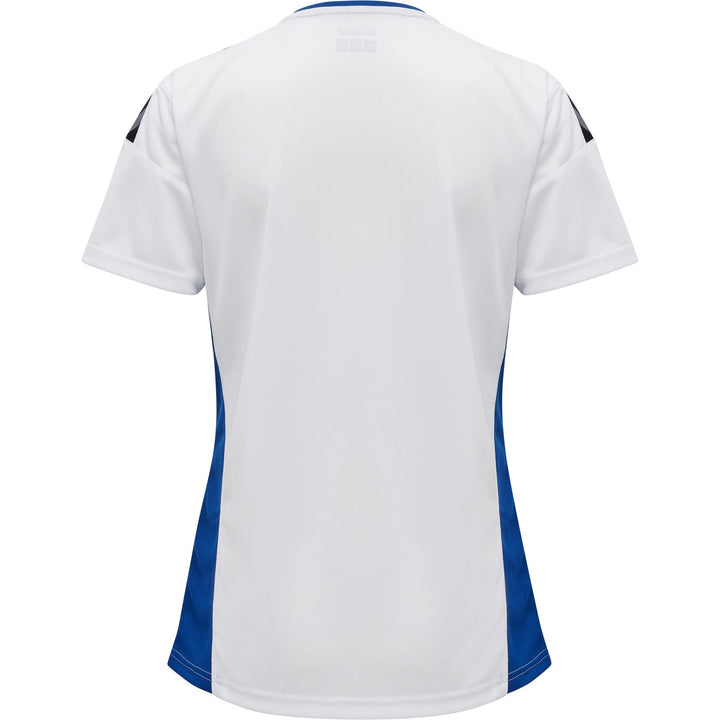 Hummel Hmlauthentic Poly Jersey Woman S/S - white/true blue