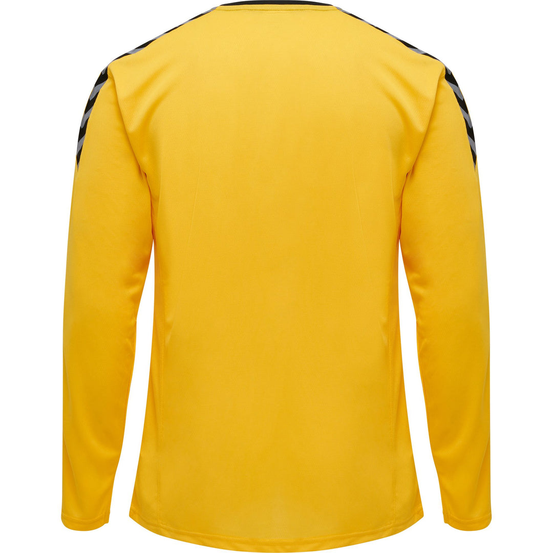 Hummel Hmlauthentic Poly Jersey L/S - sports yellow/black
