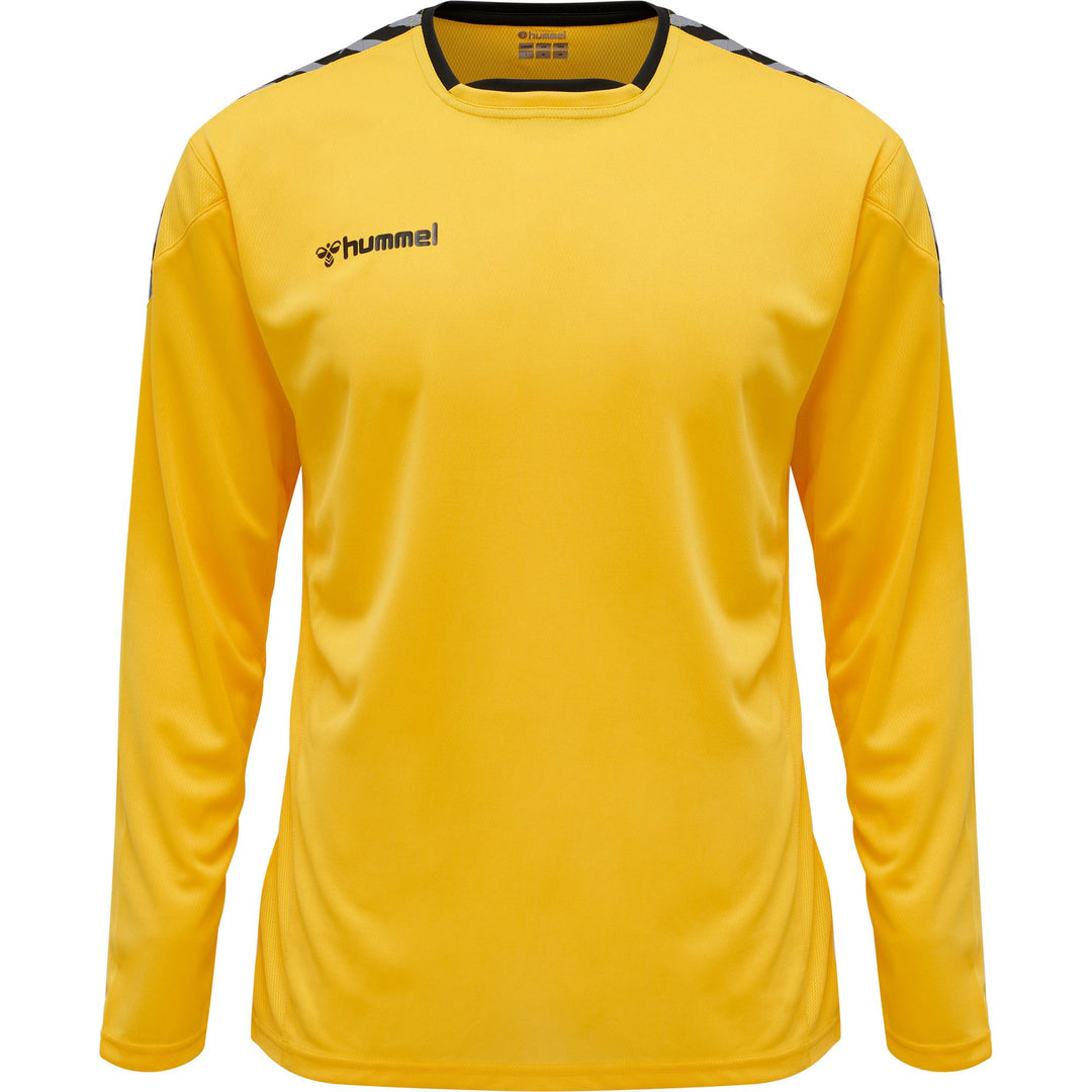 Hummel Hmlauthentic Poly Jersey L/S - sports yellow/black