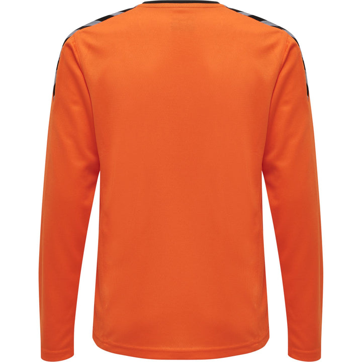Hummel Hmlauthentic Kids Poly Jersey L/S - tangerine