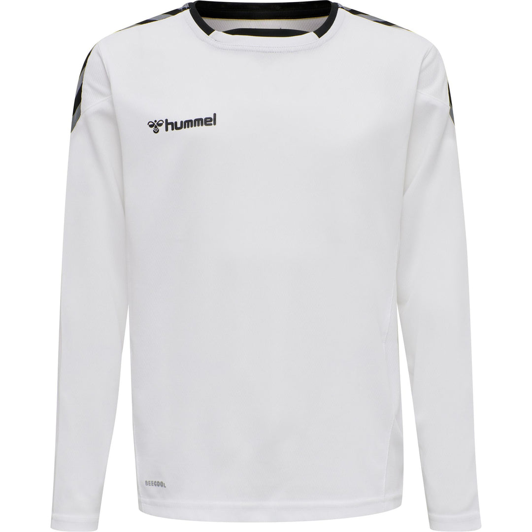 Hummel Hmlauthentic Kids Poly Jersey L/S - white
