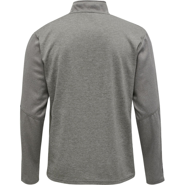 Hummel Hmlauthentic Kids Half Zip Sweatshi - grey melange