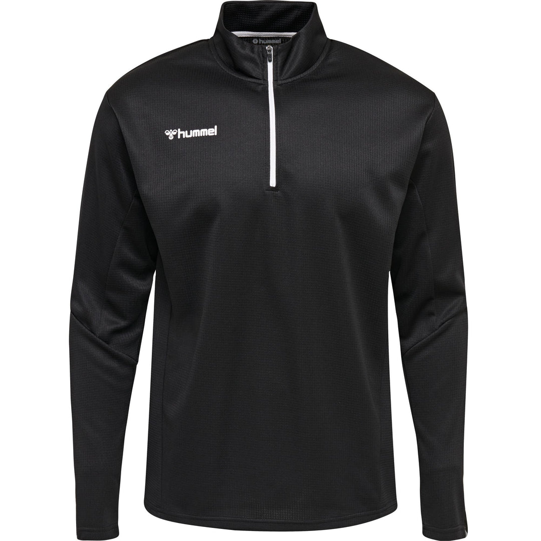 Hummel Hmlauthentic Kids Half Zip Sweatshi - black/white