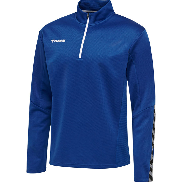 Hummel Hmlauthentic Kids Half Zip Sweatshi - true blue