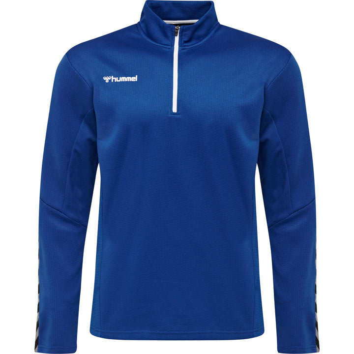 Hummel Hmlauthentic Kids Half Zip Sweatshi - true blue