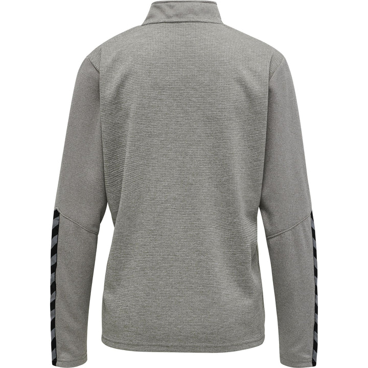 Hummel Hmlauthentic Half Zip Sweatshirt Wo - grey melange