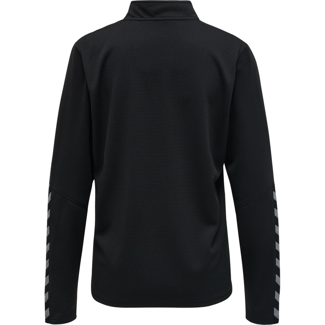Hummel Hmlauthentic Half Zip Sweatshirt Wo - black/white