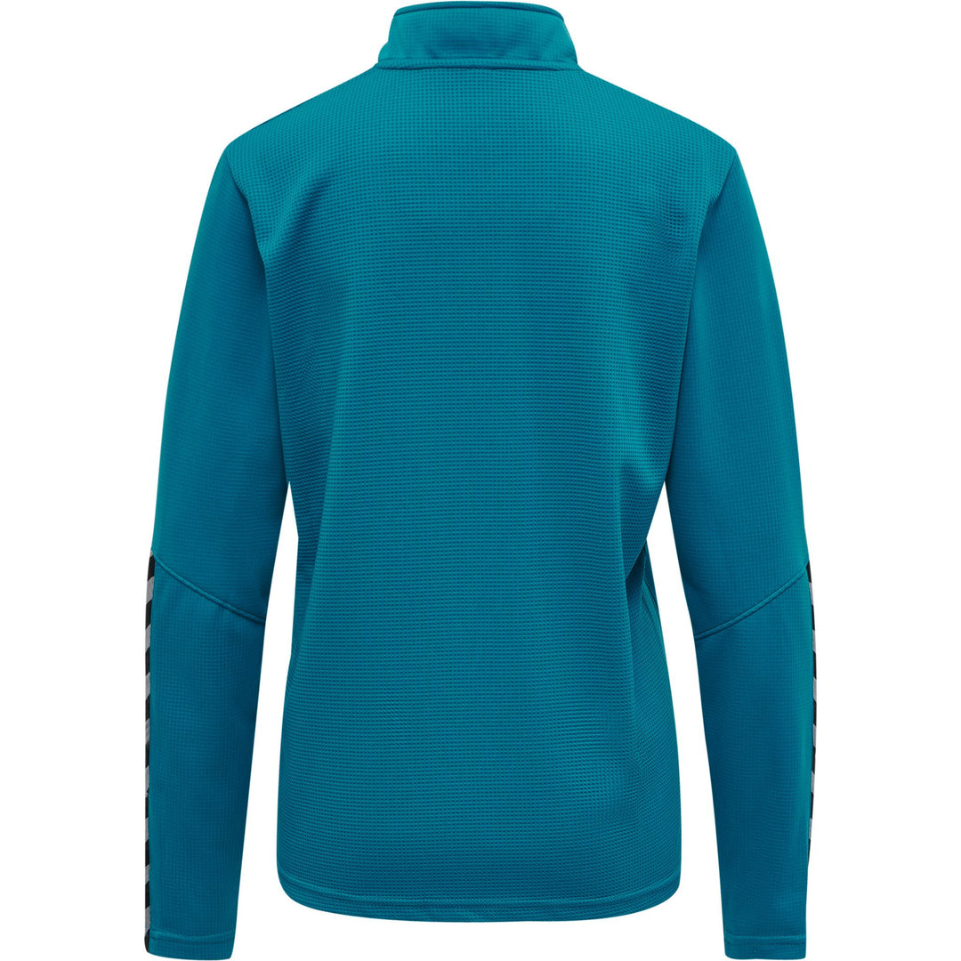 Hummel Hmlauthentic Half Zip Sweatshirt Wo - celestial