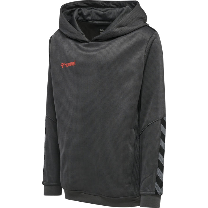 Hummel Hmlauthentic Kids Poly Hoodie - asphalt