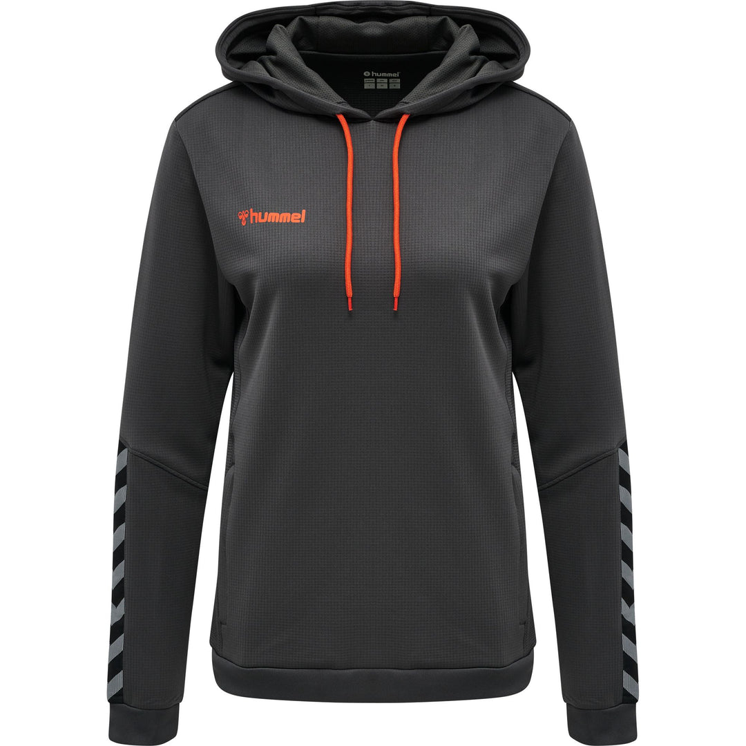 Hummel Hmlauthentic Poly Hoodie Woman - asphalt