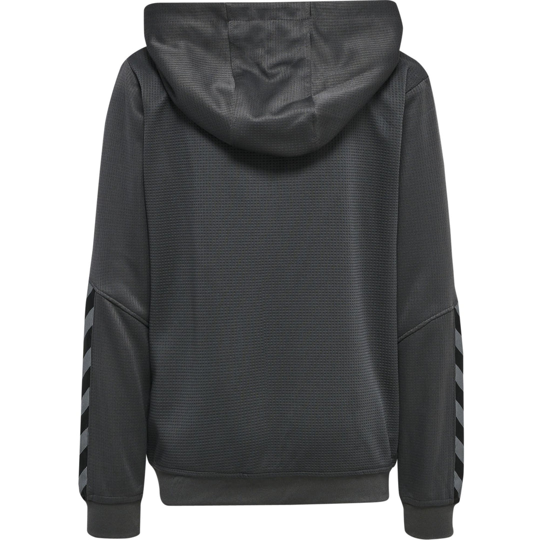 Hummel Hmlauthentic Kids Poly Zip Hoodie - asphalt