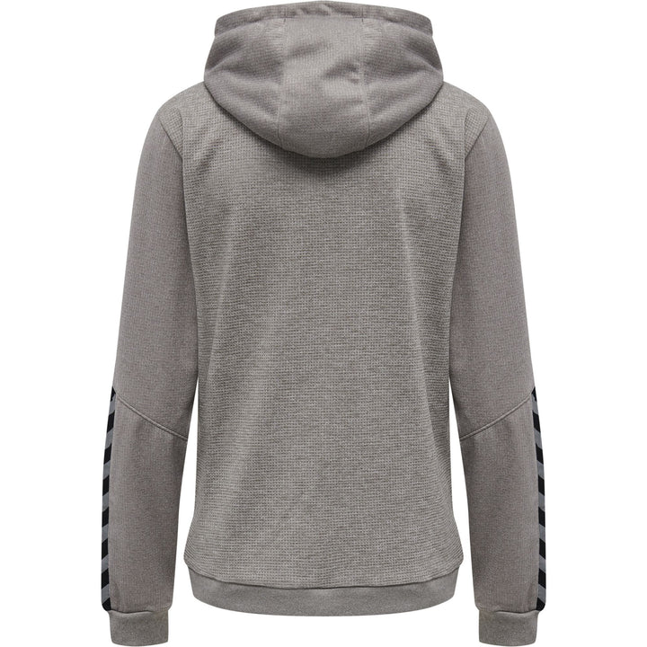 Hummel Hmlauthentic Poly Zip Hoodie Woman - grey melange