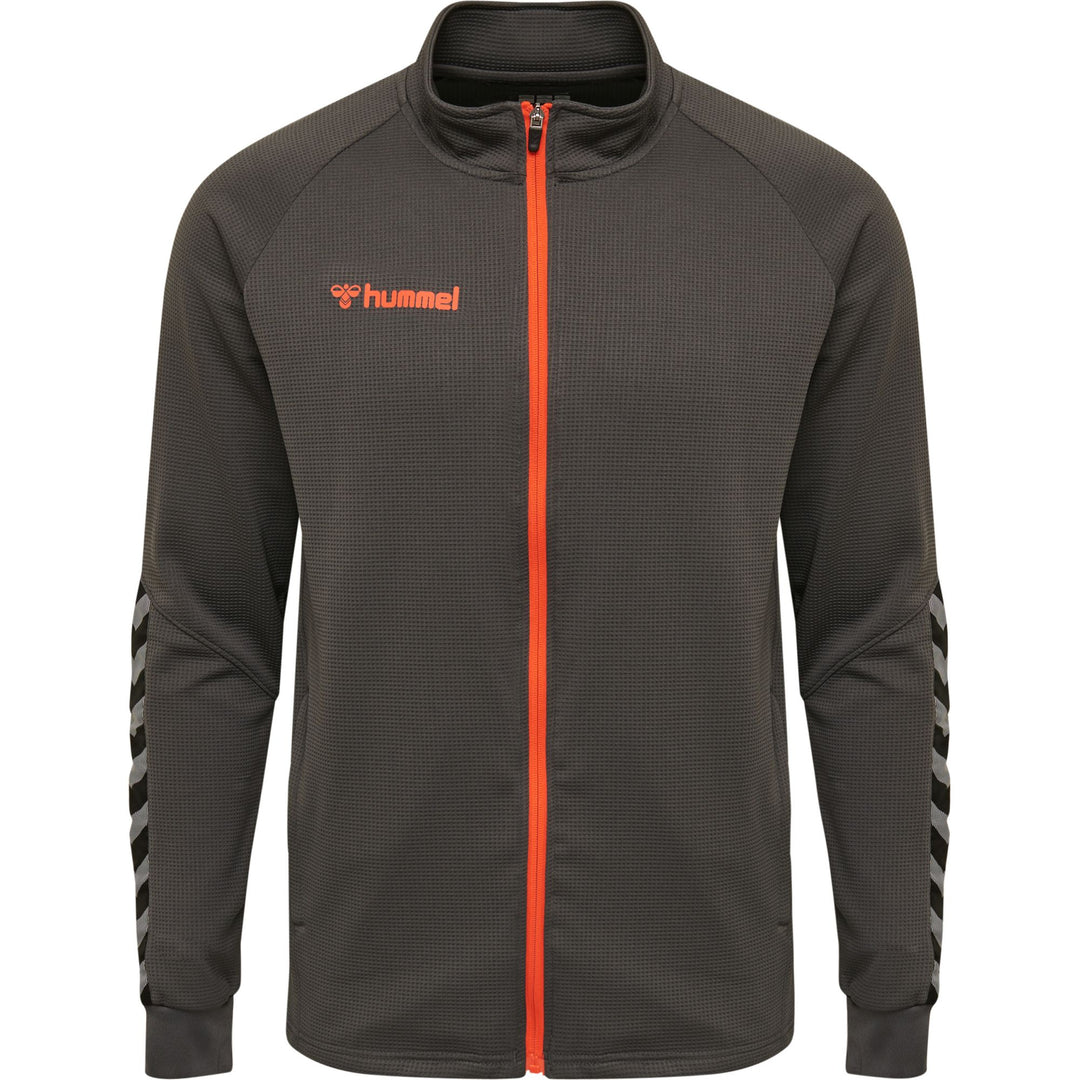 Hummel Hmlauthentic Poly Zip Jacket - asphalt