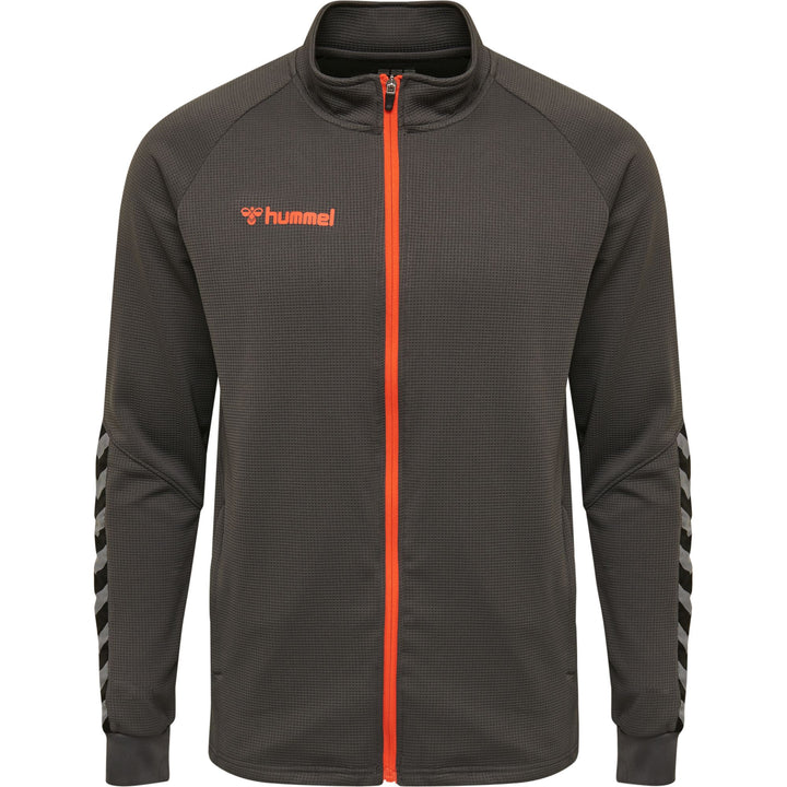 Hummel Hmlauthentic Poly Zip Jacket - asphalt