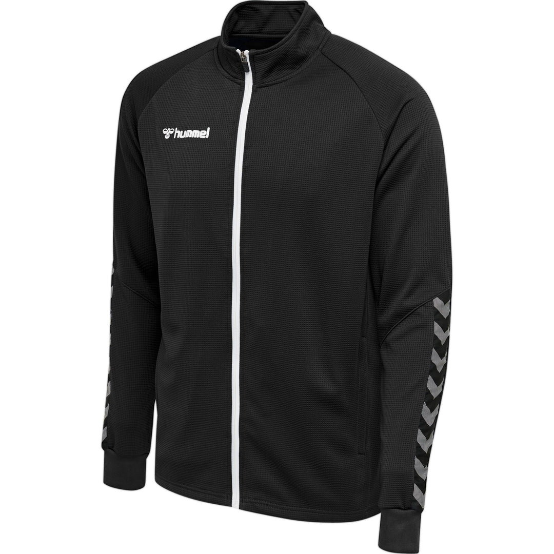 Hummel Hmlauthentic Poly Zip Jacket - black/white