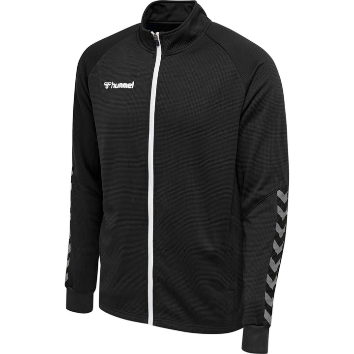 Hummel Hmlauthentic Poly Zip Jacket - black/white