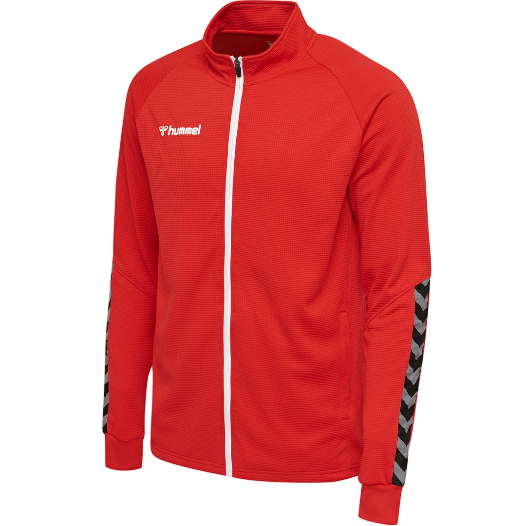 Hummel Hmlauthentic Poly Zip Jacket - true red