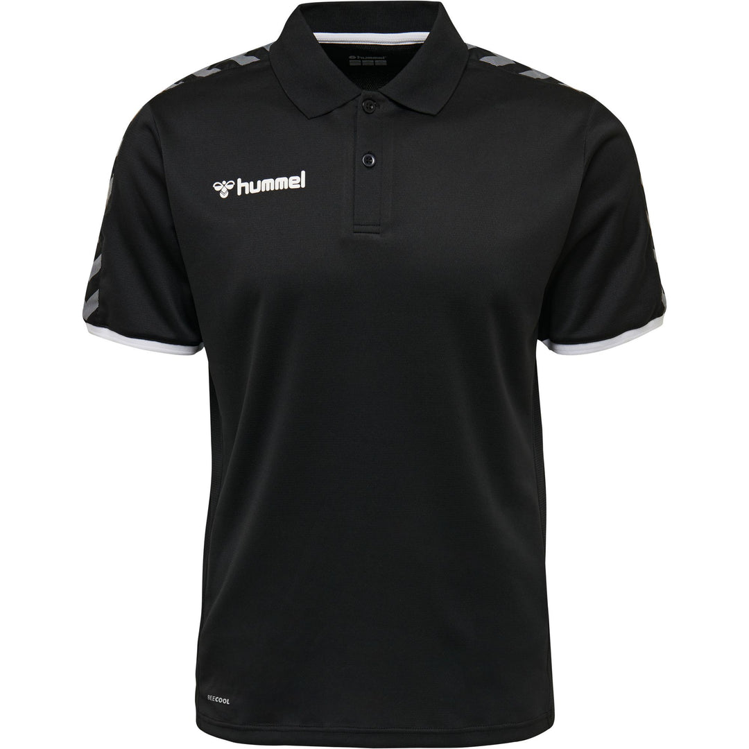 Hummel Hmlauthentic Functional Polo - black/white