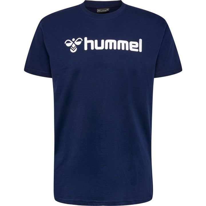 Hummel hmlMOVER COTTON T-SHIRT S/S - marine