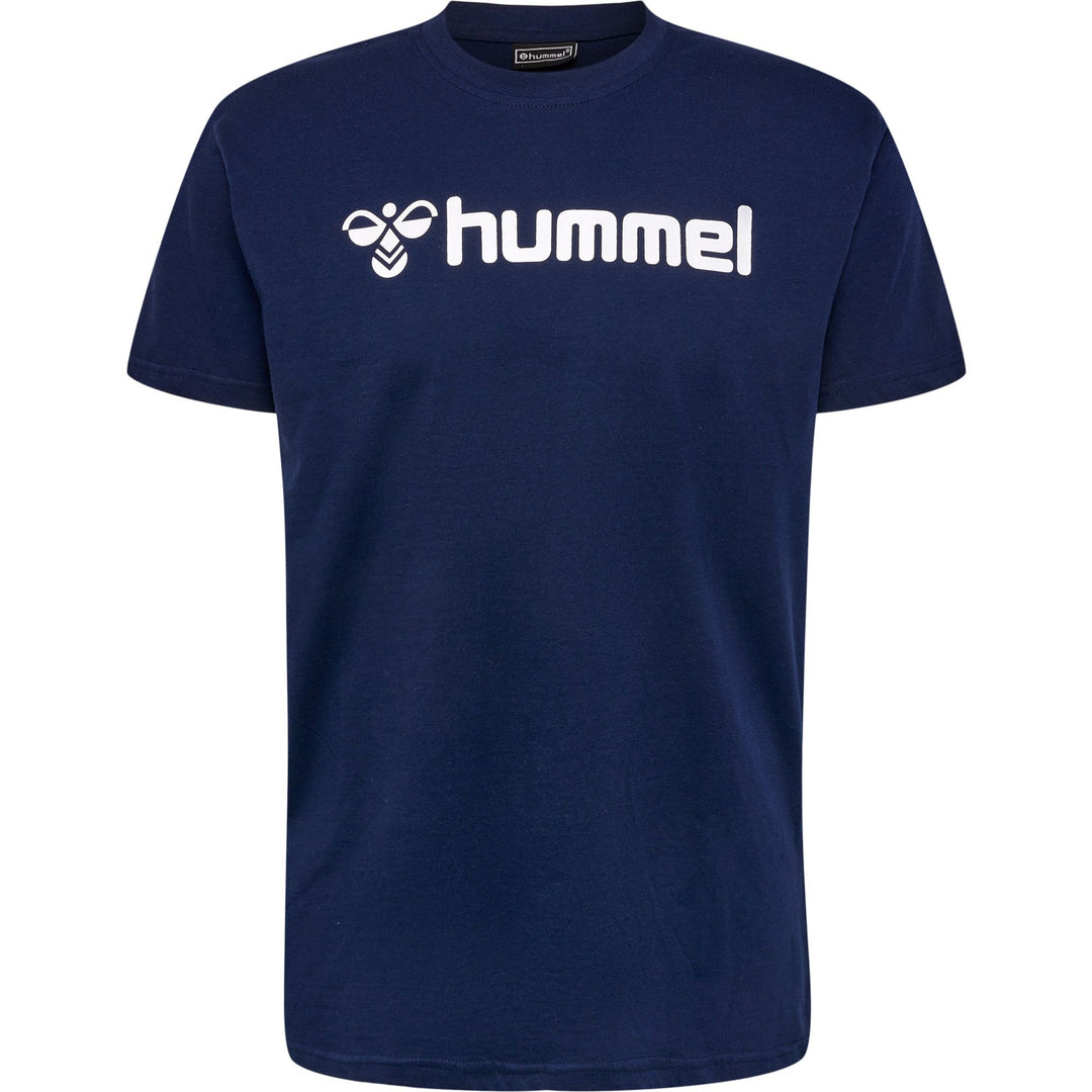 Hummel hmlMOVER COTTON T-SHIRT S/S - marine
