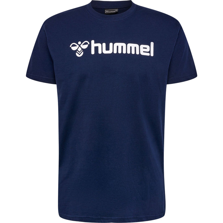 Hummel hmlMOVER COTTON T-SHIRT S/S - marine