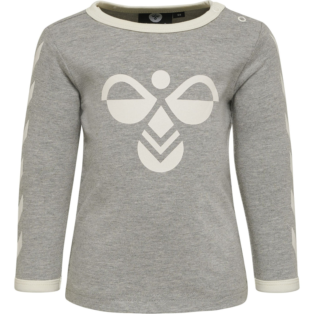 Hummel Hmlflipper T-Shirt L/S - grey melange