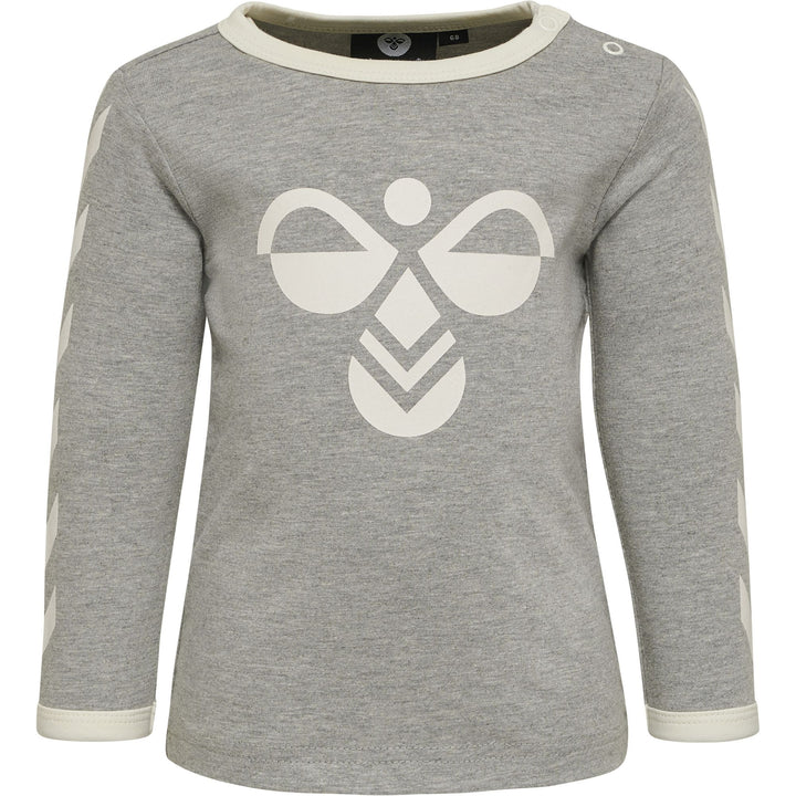 Hummel Hmlflipper T-Shirt L/S - grey melange