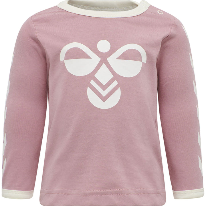 Hummel Hmlflipper T-Shirt L/S - woodrose