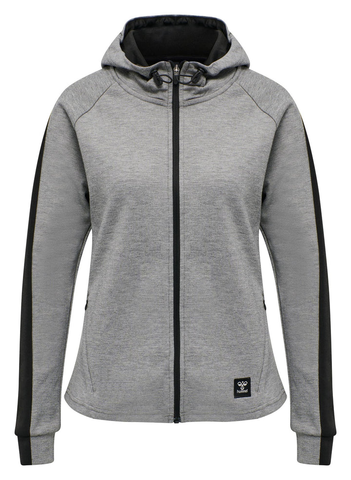 Hummel Hmlessi Zip Hoodie - grey melange